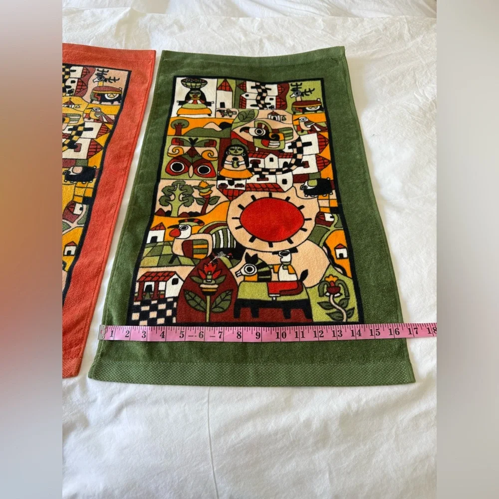 Hilasal | Set 2 | Vintage Hand Towels | Fernando La Palma Novelty El Salvador